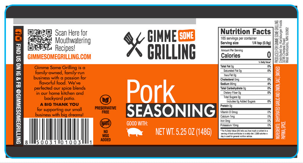 Pork Seasoning