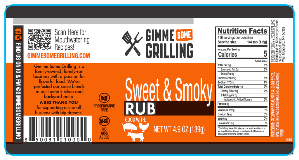 Sweet & Smoky Rub