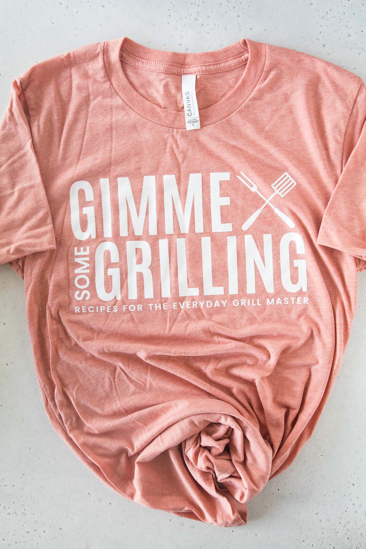 Gimme Some Grilling Orange Tri-Blend T-Shirt