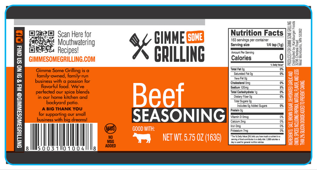 Beef Seasoning
