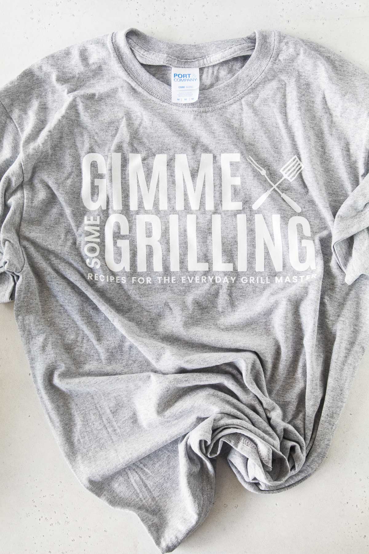 Gimme Some Grilling Heather Gray T-Shirt
